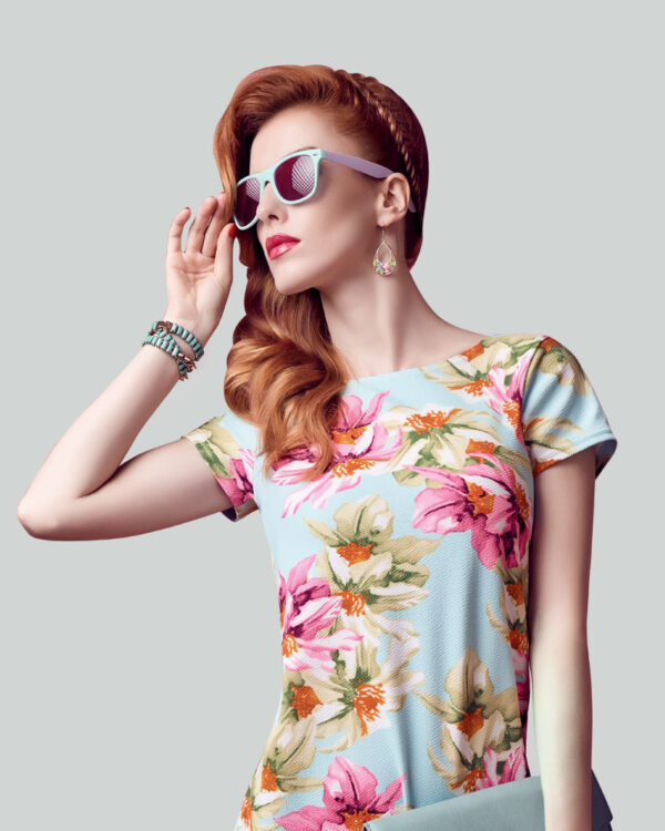 Classy Floral Top - Image 2